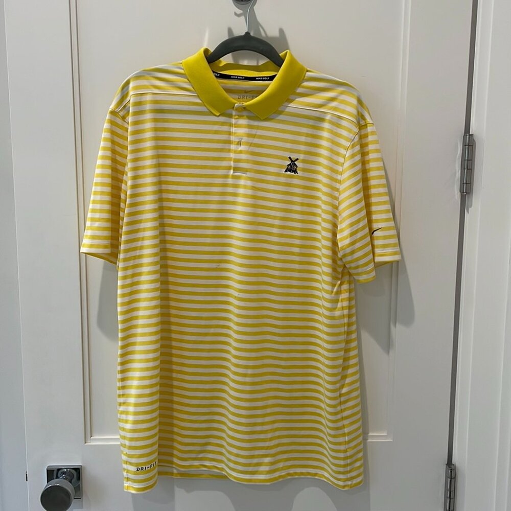 Southampton Golf Club Nike Dry Fit Golf Polo Size Large